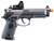 KLI KL-92 AI Optic Ready 6mm Dual Power CO2/GBB Airsoft Pistol w/ Red Dot Combo, Silver
