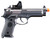 KLI KL-92 6mm Dual Power CO2/Gas Blowback Airsoft Pistol w/ Red Dot Combo, Platinum