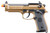 KLI KL-92 SAHARA Limited Edition 6mm Dual Power CO2/GBB Airsoft Pistol, Tan