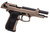 Vorsk Raven R92F GBB Airsoft Pistol, Black/Tan