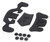 Lancer Tactical Airsoft EXF Bump Helmet Padding Set, Black