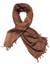 Lancer Tactical Multi-Purpose Shemagh Face Head Wrap, Light Brown/Dark Brown