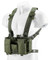 Lancer Tactical Buckle Up Lightweight Chest Rig, OD Green