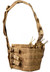 NcStar MOLLE Modular Chest Rig w/ Integrated Hydration Pouch, Tan