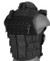 UK Arms SWAT/Police Law Enforcement Replica Tactical Vest w/ Patches, Black