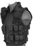 UK Arms SWAT/Police Law Enforcement Replica Tactical Vest w/ Patches, Black