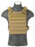 Flyye Industries 1000D Cordura MOLLE PC Tactical Vest, Medium, Khaki