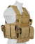Lancer Tactical MOLLE Rapid Response Maritime Plate Carrier (Nylon), Tan