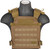 Lancer Tactical Nylon QR Lightweight Tactical Vest, Khaki