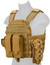 Lancer Tactical QR Tactical Airsoft Tactical Vest, Dark Earth