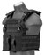 Lancer Tactical 1000D Nylon Quick Depart Plate Carrier, Black