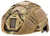 Lancer Tactical 1000D Nylon Polyester Bump Helmet Cover, MA