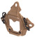 Lancer Tactical NVG Shroud w/ Stabilizing Bungee, Tan
