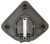Lancer Tactical Compact Airsoft NVG Mount Gear, Foliage Green