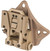 Lancer Tactical L4G19 CNC Aluminum Range NVG Mount, Dark Earth