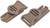 Lancer Tactical Airsoft 19mm Goggle Swivel Clips, Dark Earth