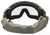 Lancer Tactical Rage Protective Airsoft Goggles, Smoke/Yellow/Clear Lens, Green