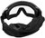 Lancer Tactical Rage Protective Airsoft Goggles, Smoke/Yellow/Clear Lens, Black