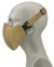 G-Force Ventilated Discreet Half Face Mask, Dark Earth