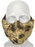 Airsoft Megastore Armory Tactical Airsoft Half Face Skull Mask, HLD