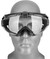 Sentinel Gears Tactical TPU Outdoor Aviator Fan Goggles, Black