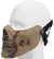 UK Arms Airsoft Half Face Zombie Skull Mask, Zombie Tan