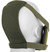 Black Bear Airsoft V8 Mesh Nylon Half Face Mask, Woodland Camo