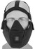 Airsoft Megastore Armory Tactical V5 Conquerors Lower Face Mask, Black