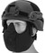 Airsoft Megastore Armory Tactical V5 Conquerors Lower Face Mask, Black