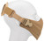 Airsoft Megastore Armory Neoprene Hard Foam Half Mask, Dark Earth