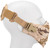 AMA Neoprene Airsoft Hard Foam Lower Face Mask, Desert Digital
