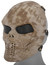 Airsoft Megastore Armory Full Face Mesh Villain Skull Mask, NOMAD