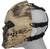 UK Arms Airsoft Full Face Metal Mesh Villain Mask, HLD Camo