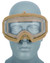 AMA Airsoft Full Seal Tactical Protective Goggles, Tan