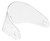 Lancer Tactical 214B Full Face Mask Replacement Lens, Clear