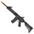 HK Army Hostile AEG Fuze L High Velocity Airsoft Rifle, Black