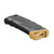 Lancer Tactical 130Rd Polymer High Speed Mid-Cap Magazine, Black/Gold