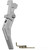 Maxx Model CNC Aluminum Advanced AEG Trigger, Style B, for Version 2 Gearboxes, Silver
