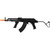 Golden Eagle AMD-65 Full Metal Hungarian AK AEG Rifle, Black