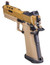 Kizuna Works BSK43 GBB Airsoft Pistol, FDE