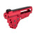 Lancer Tactical CNC Version 3 Gearbox Shell for AK Series Airsoft AEGs, Red
