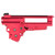 Lancer Tactical CNC Version 3 Gearbox Shell for AK Series Airsoft AEGs, Red