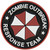 G-Force Zombie Outbreak Response Team PVC Patch