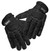 HK Army BSX Full Finger Gloves, Black