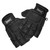 HK Army BSX Half Finger Gloves, Black