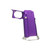 Atlas Custom Works Aluminum Grip Type 8 for Tokyo Marui Hi-Capa GBB Airsoft Pistols, Purple