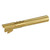 Atlas Custom Works Stainless Steel Fluted Outer Barrel for Tokyo Marui Hi-Capa 5.1 GBB Pistols, Gold