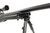 Well MB08 Bolt Action Airsoft Sniper Rifle w/ Scope and Bipod, Black