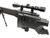 Well MB08 Bolt Action Airsoft Sniper Rifle w/ Scope and Bipod, Black
