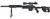 Well MB4410 Bolt Action Sniper Rifle w/ Illuminated Scope and Bipod, Black